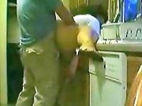 Getting Nasty With My Chubby Mature Mexican Wife In Kitchen